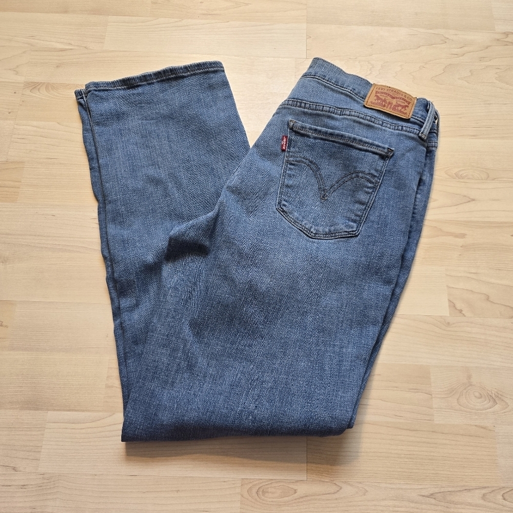 Levis 505 Straight Jeans Size 10 (30 Waist, 32 Length)
